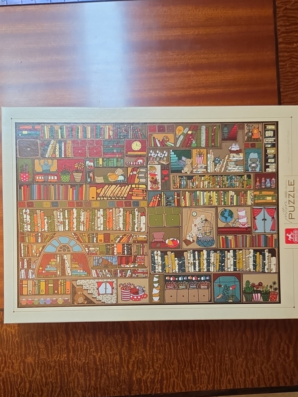 Deico / D Toys Bookshelf 1000 Piece Jigsaw Puzzle European